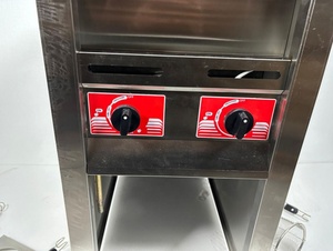 Olla Comercial de Acero Inoxidable de 4 Quemadores para Sopa de Fideos de Res Lanzhou, Cocedor de <span class=keywords><strong>Pasta</strong></span> de 4000W con Gabinete para Restaurante - Product Image 4