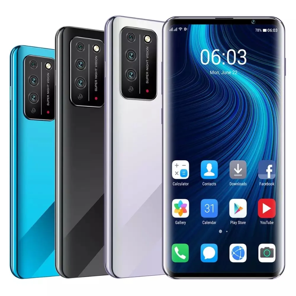 2021 X10Pro 6.8 इंच स्मार्टफोन 12GB रैम 512GB रॉम एंड्रॉयड सेलफोन दोहरी सिम मोबाइल फोन सेल स्मार्ट फोन सेल फोन के मामले में