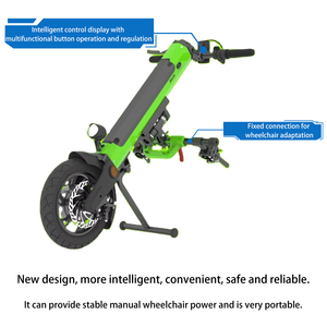 Kit de conversion de vélo à main pour fauteuil roulant électrique pour fauteuil roulant électrique pliant - Product Image 2