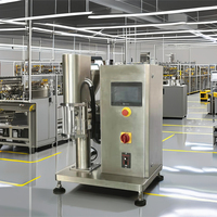 Machine de remplissage de poudre cosmétique de qualité alimentaire entièrement automatique de haute précision pour table, en acier inoxydable, pour sacs en plastique