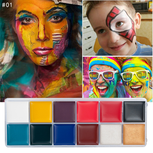 Kit Profesional <span class=keywords><strong>de</strong></span> Pintura Facial <span class=keywords><strong>de</strong></span> 12 Colores, Maquillaje <span class=keywords><strong>de</strong></span> <span class=keywords><strong>Halloween</strong></span>, Pintura Corporal <span class=keywords><strong>para</strong></span> Niños, Suministros <span class=keywords><strong>de</strong></span> Maquillaje <span class=keywords><strong>de</strong></span> <span class=keywords><strong>Halloween</strong></span> - Product Image 5