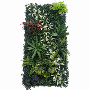 Mới Nhất Cỏ Nhân Tạo Tường Tường Thẳng Đứng 50Cm X 100Cm Giả Hàng Rào Ngoài Trời Vườn Cây Cho Tường Trang Trí Nội Thất - Product Image 2