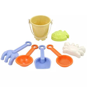 Adorables jouets De plage d'été pour enfants, jouets De plage et De sable, <span class=keywords><strong>mots</strong></span> croisés, ensemble De seau, sac, jouets De plage - Product Image 1