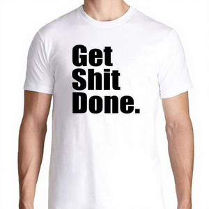 T-shirt décontracté pour homme, manches courtes, respirant, anti-transpiration, séchage rapide, imprimé silicone, couleur personnalisée, col rond - Product Image 1