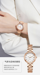 Montre pour femme simple et luxueuse avec calendrier unique, luminescente, étanche et entièrement automatique, mécanique, à bracelet - Product Image 6