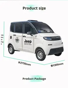 Mobil Mini Listrik 2-Kursi untuk Dewasa Kendaraan Energi Baru Dijual - Product Image 3