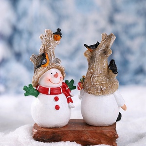 Source Factory Red Santa Claus & Snowman <b>Craft</b> Ornaments, Creative Gift for Home Decoration - Product Image 6