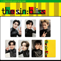 Tarjetas LOMO de Kpop, el 8º Mini Álbum de SIN: BLISS, Fotografías HD, Tarjetas Coleccionables de Ídolos, Regalos para Fans