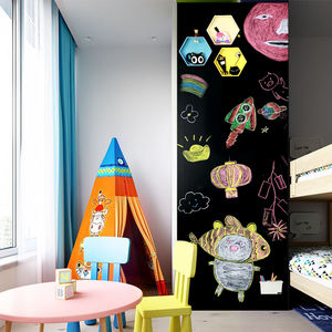 Conception murale de tableau noir magnétique flexible polychromatique pour écrire des messages de restaurant - Product Image 5