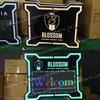 Discoteca personalizado Feliz cumpleaños LED desplazamiento mensaje Digital tablero señal VIP Botella Servicio presentador
