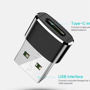 <b>USB</b> 3.0 A to <b>C</b> type female power <b>adapter</b>, with DC output, suitable for laptops, mobile phones, and cameras - Product Image 3