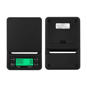 K07 Hand kaffee Elektronische Timing Bar Lebensmittel Küchen waage 0,1g Präzision <span class=keywords><strong>Smart</strong></span> Home Gewerblicher Großhandel Batterie betriebene AAA - Product Image 4