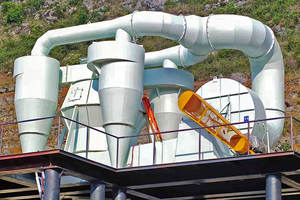 Pó superfino de areia, separador de ar para ciclone - Product Image 4