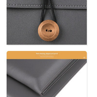 2025 offre spéciale personnalisable sac d'ordinateur Portable tablette ordinateur portable doublure sac 12-13 pouces à la mode porte-documents en cuir PU en gros