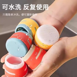 Silicone <b>Table</b> And Chair <b>Leg</b> Covers Round Solid Color Durable Anti Slip Pads For Furniture Protection - Product Image 4