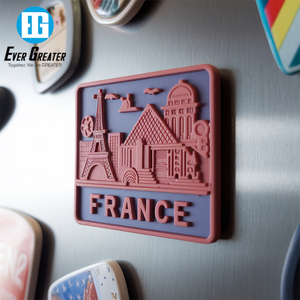 Su misura 3D gomma frigo magneti PVC <span class=keywords><strong>città</strong></span> <span class=keywords><strong>paese</strong></span> disegni di vendita calda adesivi magnetici per la decorazione della casa - Product Image 6