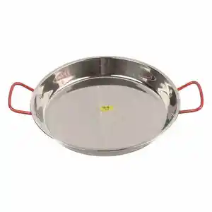 Lyroe Household Paella Pan Frying Binaural Pan Stainless Steel Korean Restaurant Salad Pasta With Wholesale Price