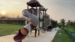 Tobogán de Plástico <span class=keywords><strong>Cerrado</strong></span> Más Vendido, Tobogán Interior para Dormitorio, Tobogán Exterior para Patio Trasero, Balcón, Tobogán de Plástico <span class=keywords><strong>Cerrado</strong></span> para Niños y Adultos - Product Image 5