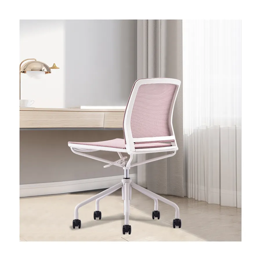 Office furniture school lecture training Net seat plastic meeting chair