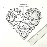 Matrices métalliques décoratives personnalisées pour la création de cartes