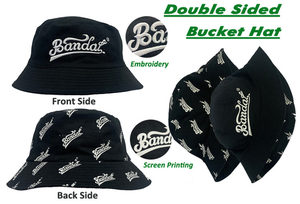 Custom Big Wide Brim <b>Reversible</b> Digital Printing Blanks 2 Side Full Printed Embroidery Logo Fisherman Sublimation <b>Bucket</b> <b>Hat</b> - Product Image 5