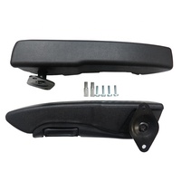 Kit d'accoudoirs réglables en mousse PU Grammer Universal Auto Parts pour MSG 90.5/90.6 Kingman - Noir