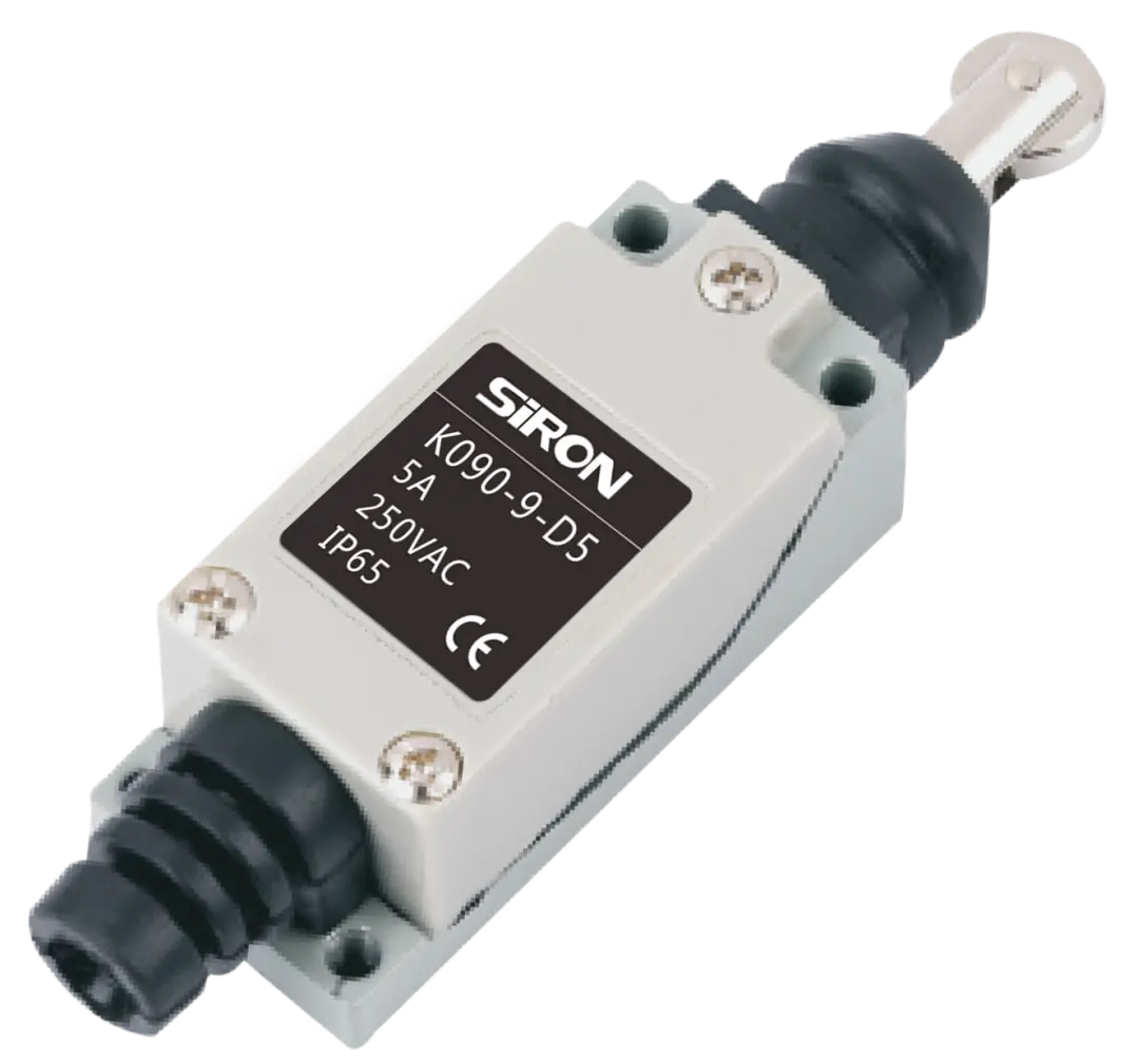 SiRON K090-9-D paslanmaz çelik rulo döner metalik alt kabuk elektrik Limit anahtarı su geçirmez IP65 Limit anahtarı