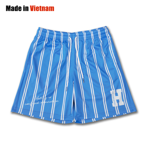 Pantalones cortos de baloncesto de malla retro sublimación de aparejos personalizados para hombre - Product Image 1