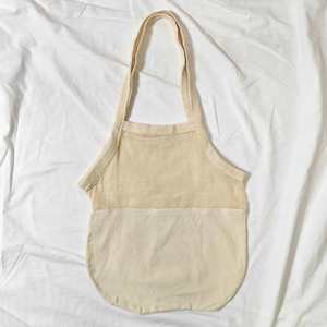 High Quality Recyclable Tote <b>Bag</b> Custom Logo Fashionable Packaging Double Foldable Mesh Storage <b>Bag</b> Stylish Fabric <b>Sewing</b> - Product Image 6