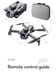LS-S1S Mini Brushless Drone With Obstacle Avoidance 4K Camera Foldable RC <strong>Quadcopter</strong> for Kids Gifts - Product Image 2