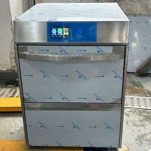 <span class=keywords><strong>Lave</strong></span>-vaisselle électrique automatique autoportant sous le comptoir <span class=keywords><strong>Mini</strong></span> <span class=keywords><strong>lave</strong></span>-glace industriel pour restaurant commercial hôtel - Product Image 1