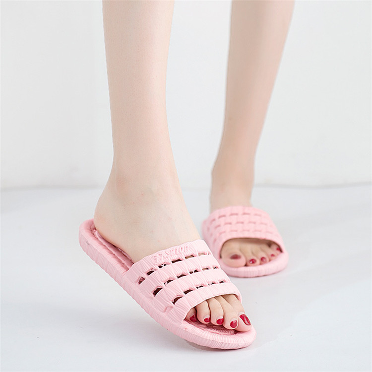 Summer Sandals Bathroom Bath Non-slip Memory Foam Slippers Water Leaking Women House Slippers