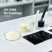 ZHUOTAI Poudre de Triazine Fine Anti-Jaunissement d'Origine Usine UV-1164 Stabilisateur UV à Large Spectre et Faible Précipitation Pureté 98%