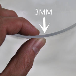 Vaso Circolare e Rettangolare in Acrilico IFG, Vendita Diretta dalla Fabbrica, 30cm 40cm 50cm, per Centrotavola Floreali e Decorazioni Matrimoniali - Product Image 3