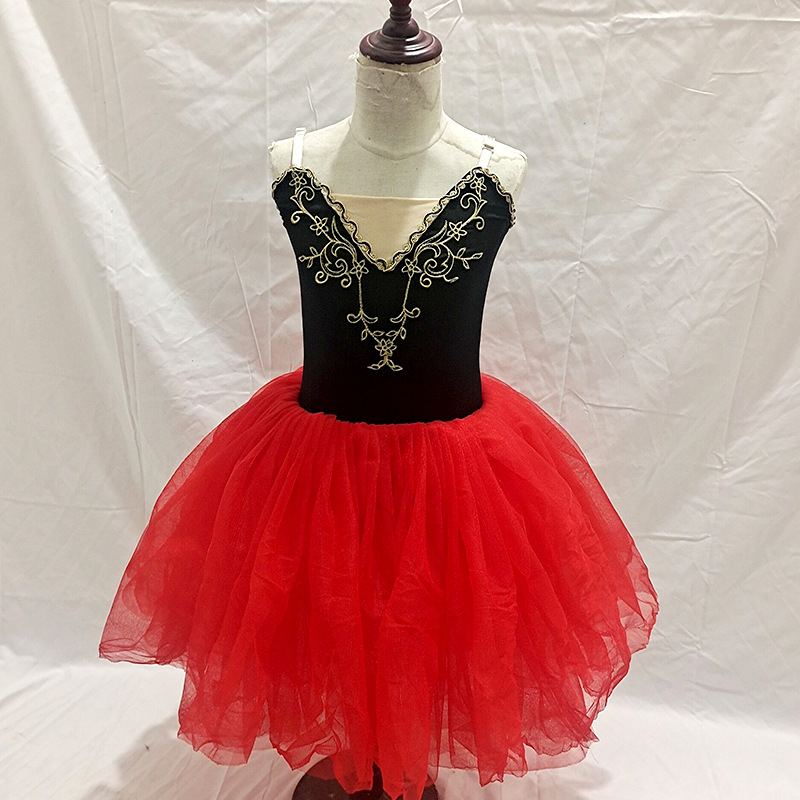 Red tulle