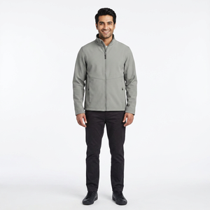 Veste softshell personnalisée avec logo pour homme 2026, veste coupe-vent en polaire imperméable de haute qualité pour l'hiver, veste pour homme - Product Image 1