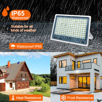 Projecteur solaire à réflecteur d'usine IP65 COB LED haute luminosité, économie d'énergie, 7 couleurs en 1, détecteur de mouvement extérieur