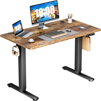 Bureau Modulaire Électrique Commercial Moderne à Hauteur Réglable, Cadre Ergonomique en Acier Inoxydable, Fixation Murale, Garantie 5 Ans