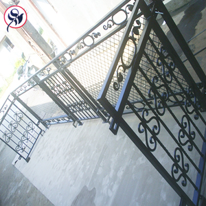 <span class=keywords><strong>balustrade</strong></span>, abaisse les balustrades en <span class=keywords><strong>fer</strong></span> forgé, <span class=keywords><strong>balustrade</strong></span> d'escalier en métal préfabriquée adaptée aux besoins du client par - Product Image 1