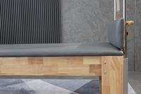Nouveau Reformer de Pilates Professionnel Portable en Bois de Chêne Massif, Table d'Entraînement de Yoga Multifonctionnelle pour la Santé