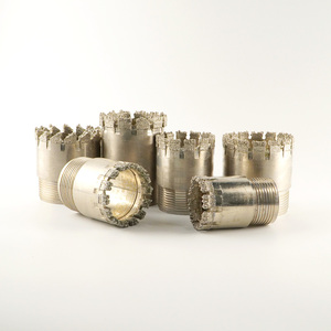 FineDrill Precio de fábrica Broca geológica 59 75 <span class=keywords><strong>91</strong></span> 110 130 150mm Broca de diamante galvanizada para perforación de roca dura - Product Image 1