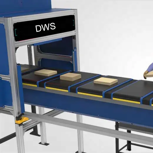 Sistema de clasificación dws, escáner de tamaño de almacén, fabricante profesional y líder