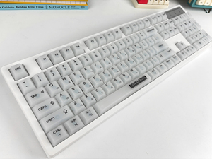 คีย์แคป HZGAMER รุ่น Fog, คีย์แคปแบบ <span class=keywords><strong>Double</strong></span> <span class=keywords><strong>Shot</strong></span> สไตล์ INS สำหรับคีย์บอร์ดเกมมิ่งแบบ Mechanical, คีย์แคป PBT โปรไฟล์ OEM - Product Image 4