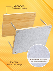 Portable Grip Handle Book Binding Machine <strong>Kits</strong> Professional <strong>Flower</strong> <strong>Press</strong> Bamboo Wooden Book <strong>Press</strong> for Well-Bound Books - Product Image 6