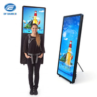 Sac à dos publicitaire LED dynamique personnalisé, panneau publicitaire mobile portable pour publicités itinérantes