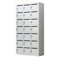 Boîte aux lettres personnalisée en acier inoxydable avec poste Boîte aux lettres en métal légère facile à installer pour la fabrication résidentielle de tôle