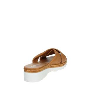 Cinzia Soft Donna Ciabatta Bassa IAF22974 Cuoio Tongs et pantoufles - Product Image 2