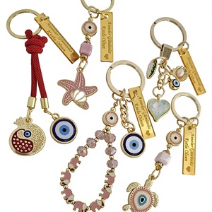 DAFNI <b>BIG</b> PAZAR Alloy Metal Enamelled Tips 3D Shape Design Embossing Printing Carabiner Keychain - Product Image 1