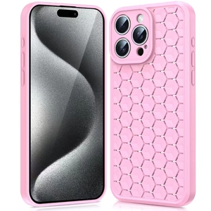 Hot bán TPU tổ ong lỗ tản nhiệt bóng đá hình thức điện thoại cho 16 Pro 15 Series - Product Image 5