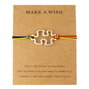 Mes histoires ne sont pas encore terminées Diabète de type 1 Type 2 Diabétique Puzzle Pieces Autisme Sensibilisation Ruban Charm <span class=keywords><strong>Bracelet</strong></span> pour Femme - Product Image 3